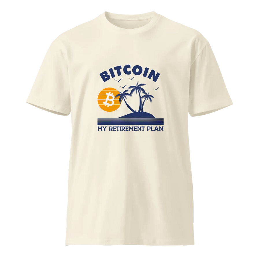 Bitcoin Retirement Plan T-Shirt product image (5)