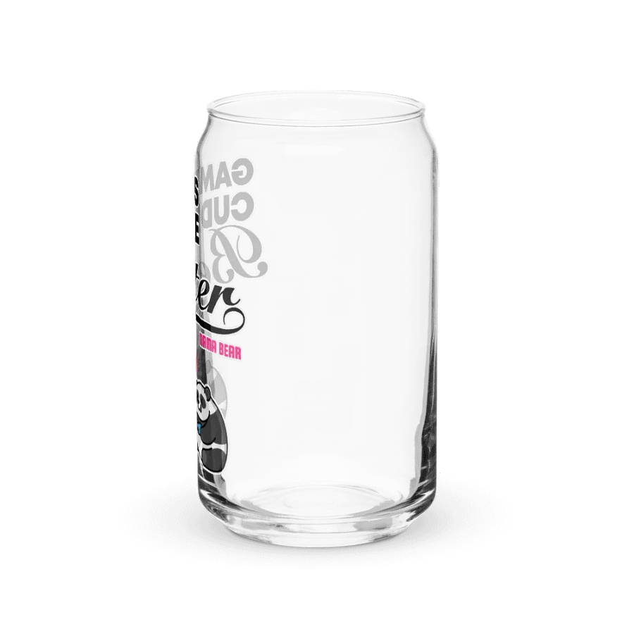 Gamers Cuddle Better Can-Shaped Glass product image (9)