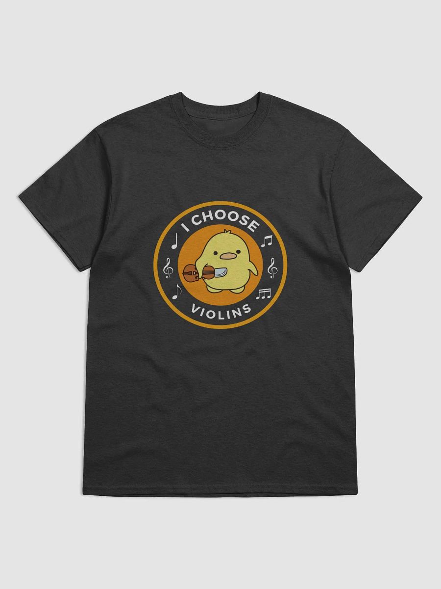 I choose violins Gildan Heavyweight T-Shirt product image (12)