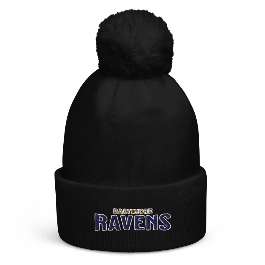 Fierce Embroidered Pom-Pom Beanie | NFL | Home Locker product image (1)