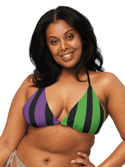 "Third Times the Charm" String Bikini Top product image (1)
