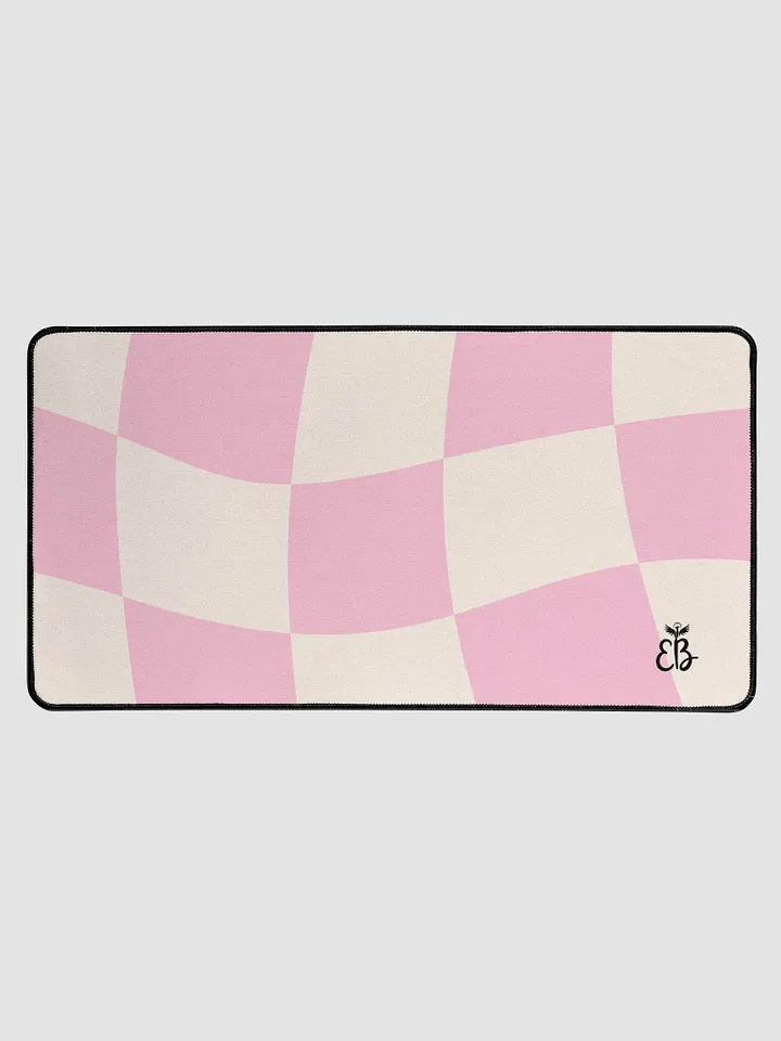 Preppy Area: Pink Desk Mat product image (1)