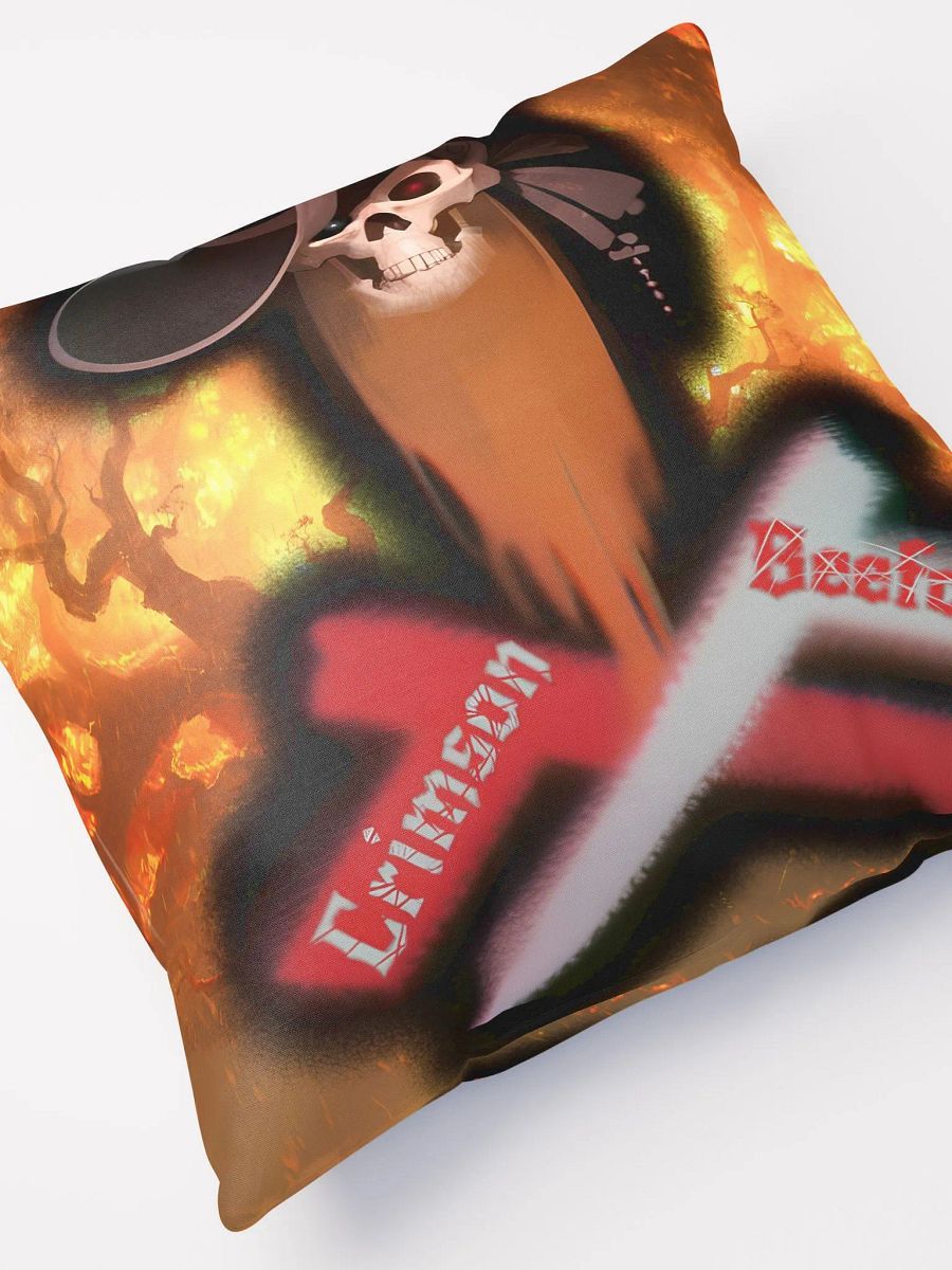 CrimsonThrowPillow (Square) product image (7)