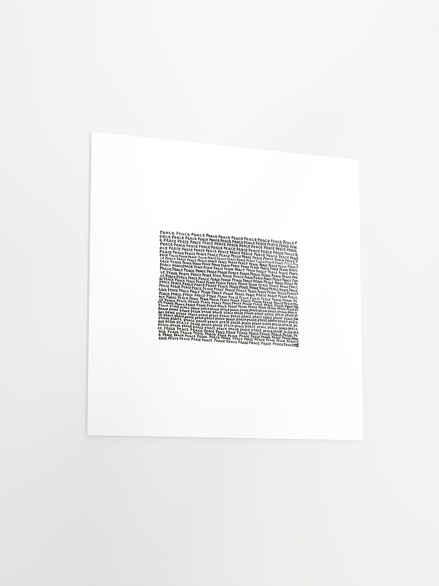 Peace 1 panel card print product image (3)