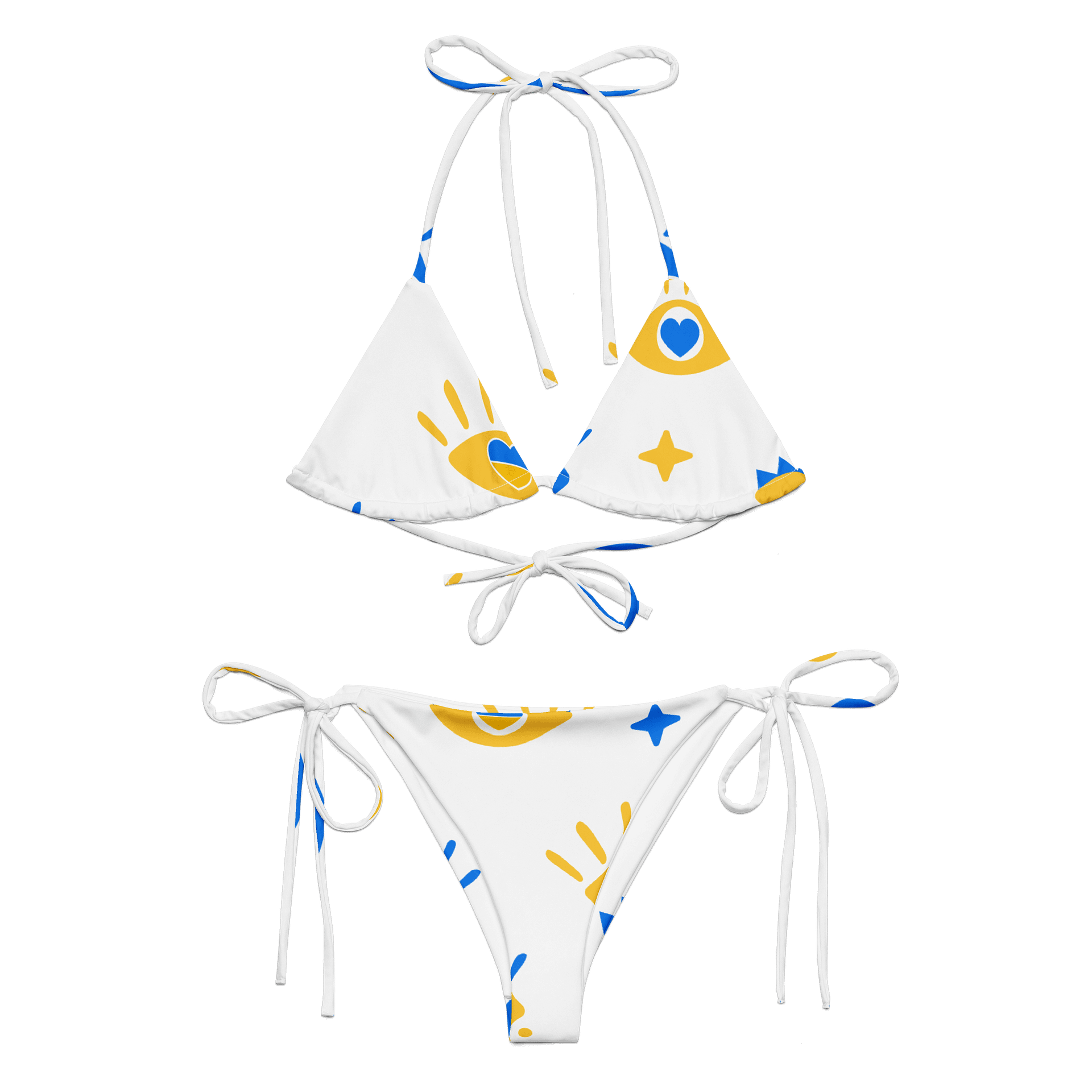 Eyes of Enchantment Recycled Bikini Set product image (2)