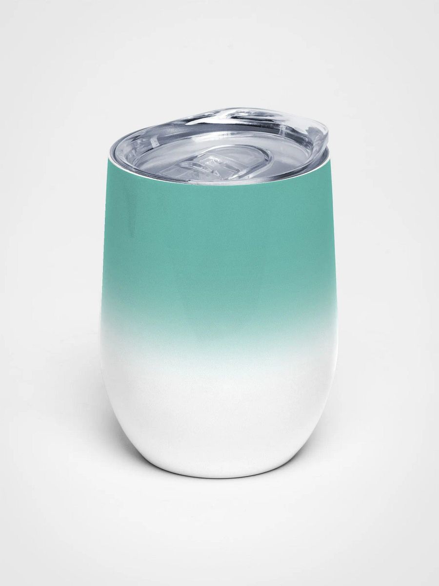 Wine tumbler - Soft green gradient product image (1)