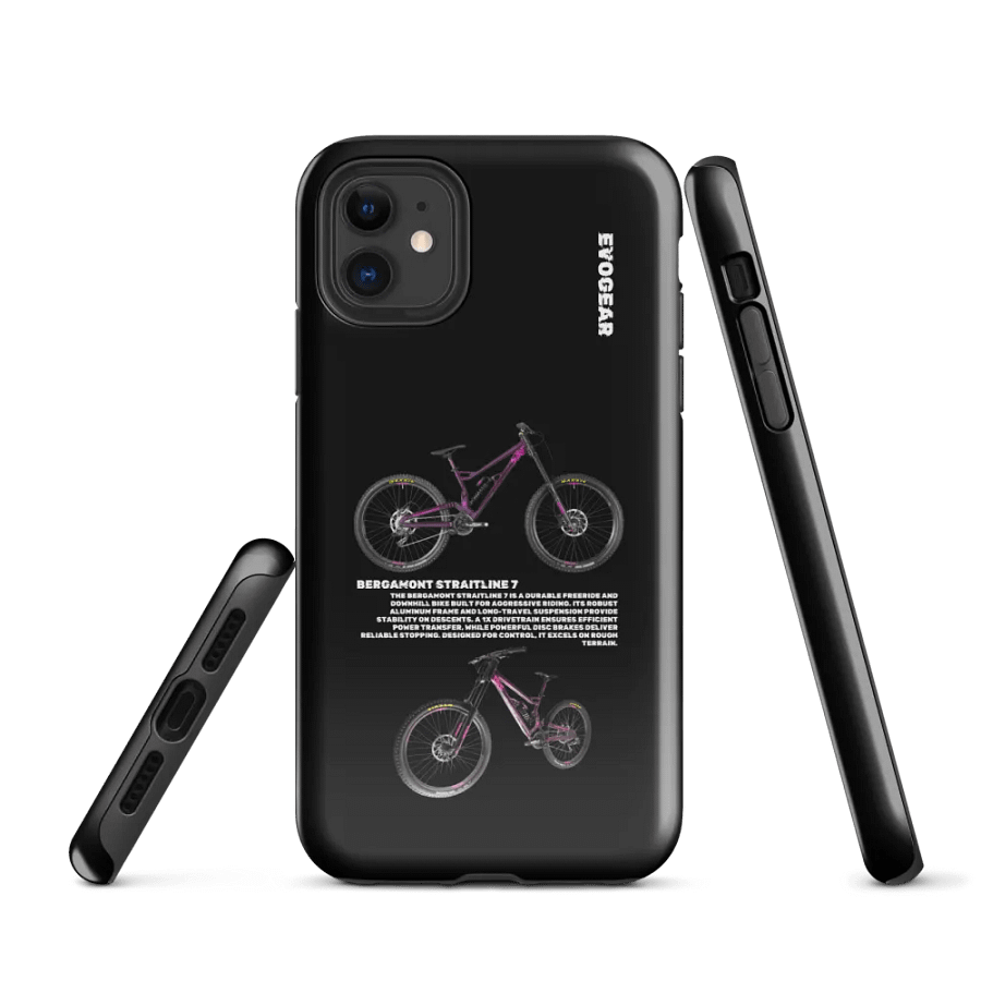 Black Bergamont Straitline 7 iPhone Case product image (1)