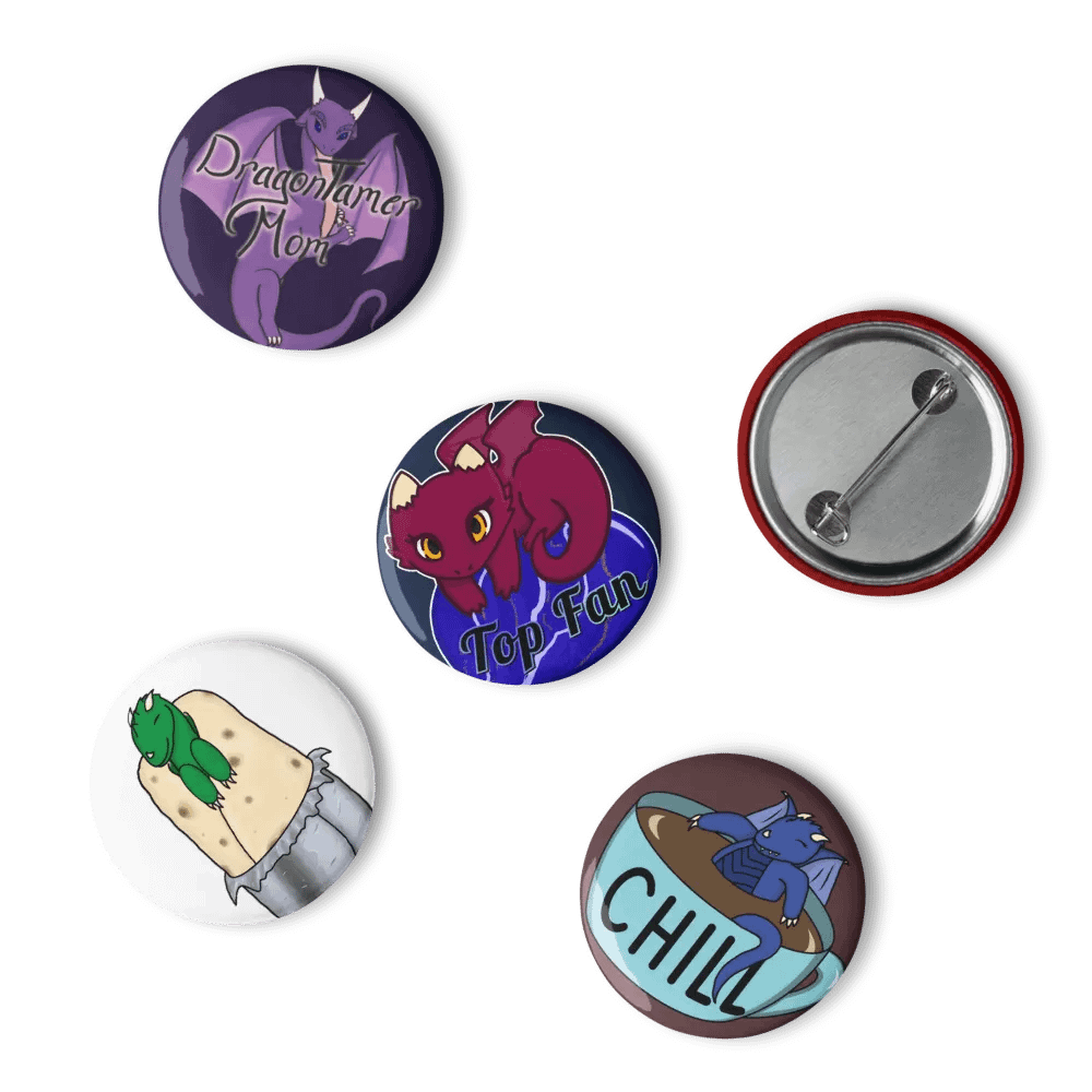 DragonTamerMom Set of Pins product image (10)