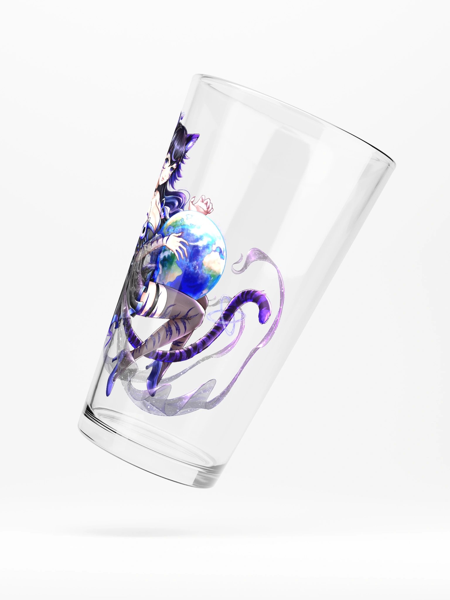 Floating Moona Shaker Pint Glass product image (5)