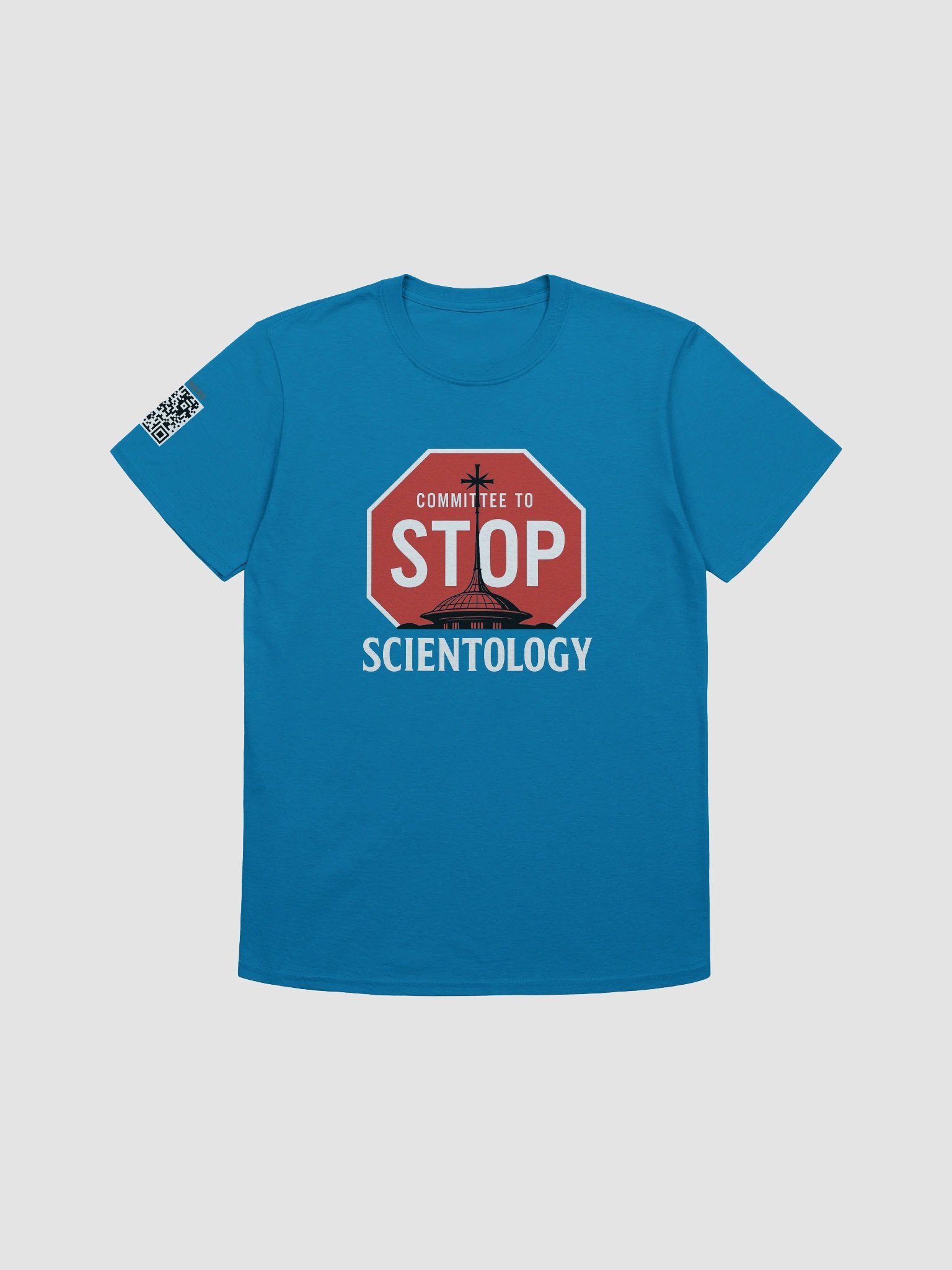 Committee to Stop Scientology T-Shirt Unisex Summer Colors product image (1)