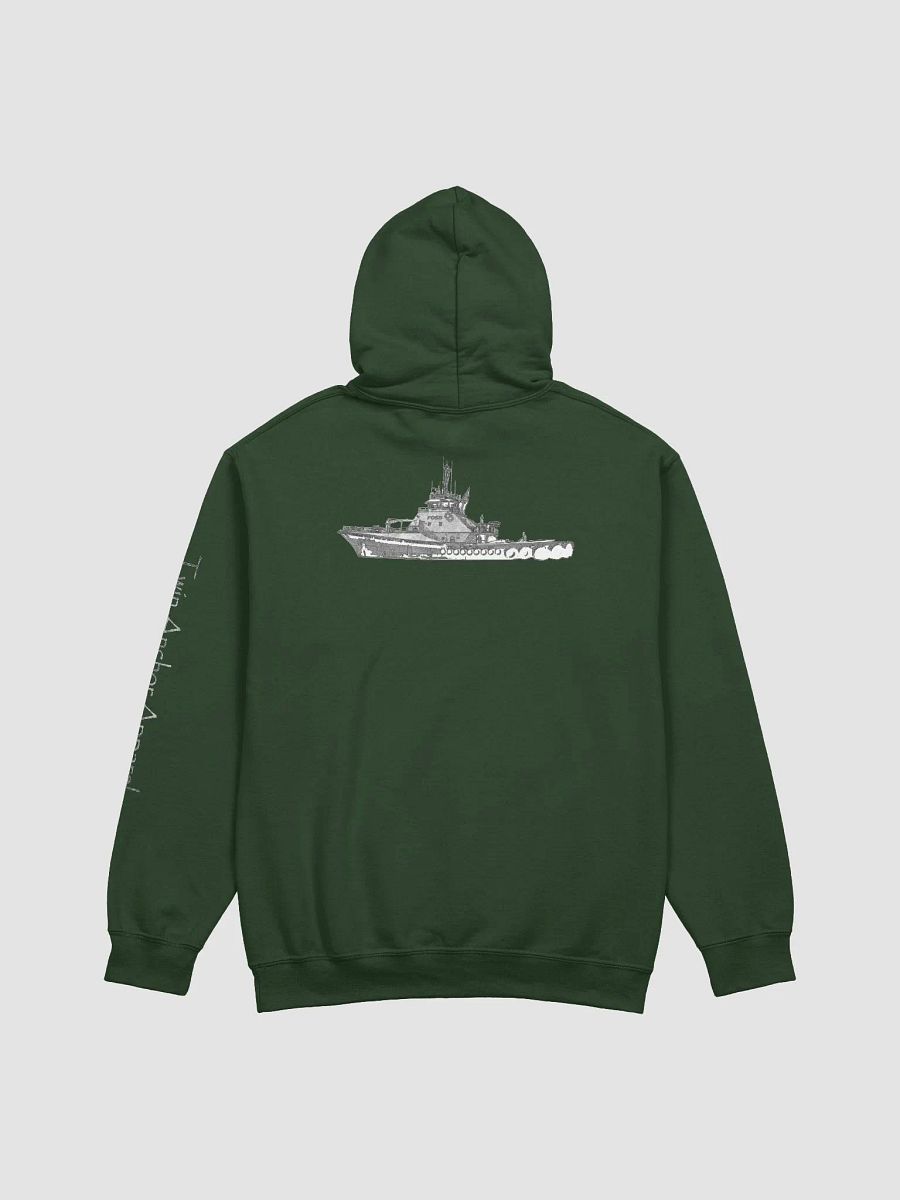 Foss Tug Sketch Hoodie - sleeve Twin Anchor product image (3)