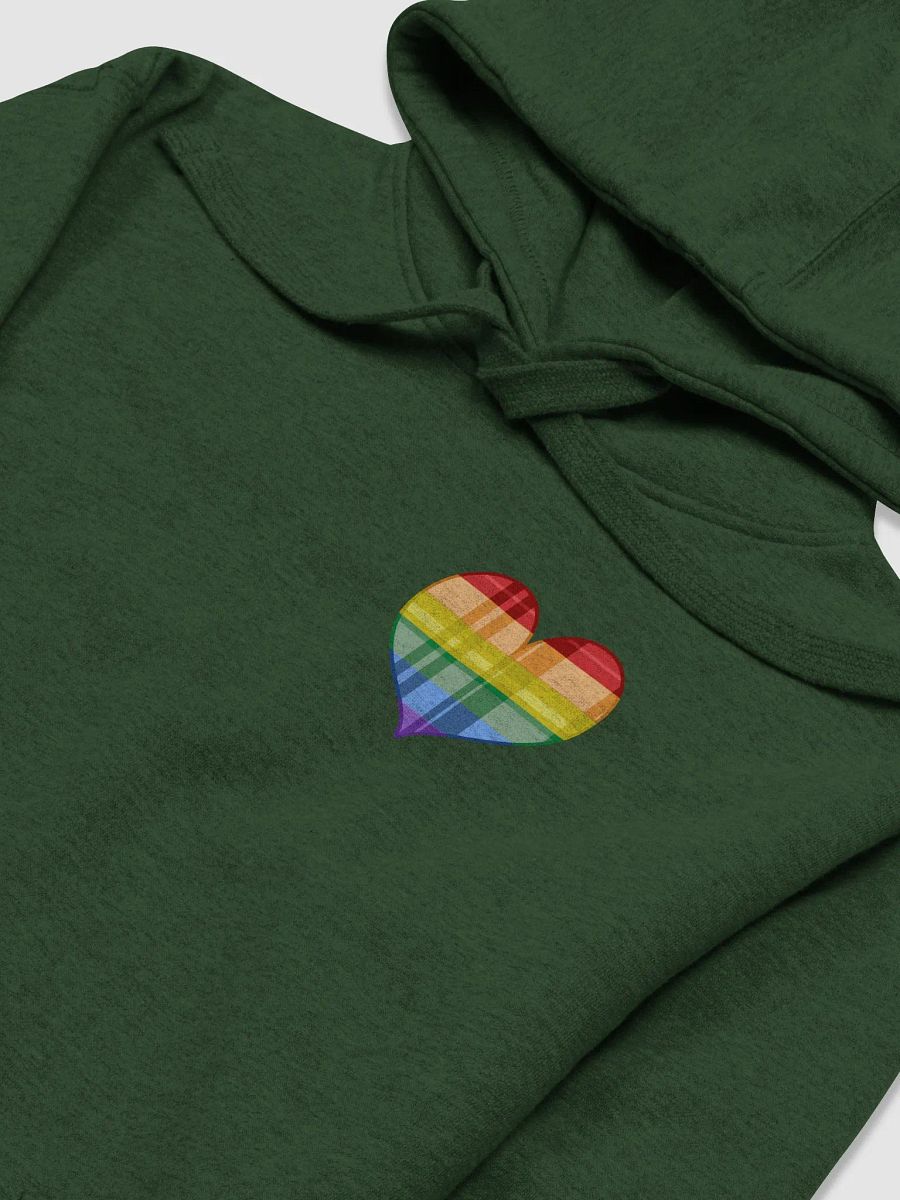 Flannel Heart Hoodie - Rainbow product image (3)