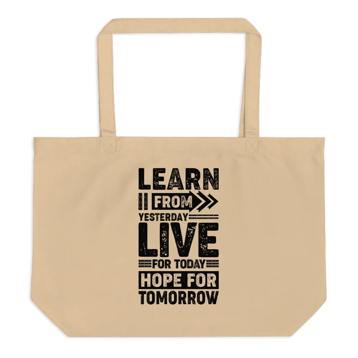 Learn Live Hope Tote product image (1)