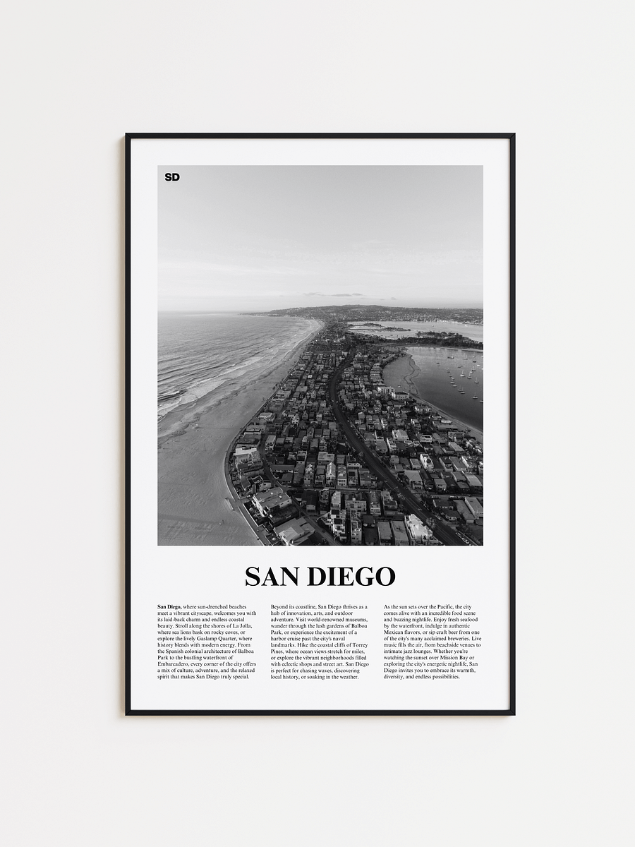 San Diego 02 Newspaper Poster product image (1)