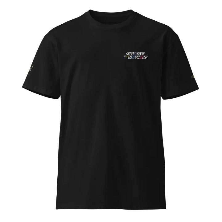 Prxss Thx Bxttxn! Premium T-Shirt product image (1)
