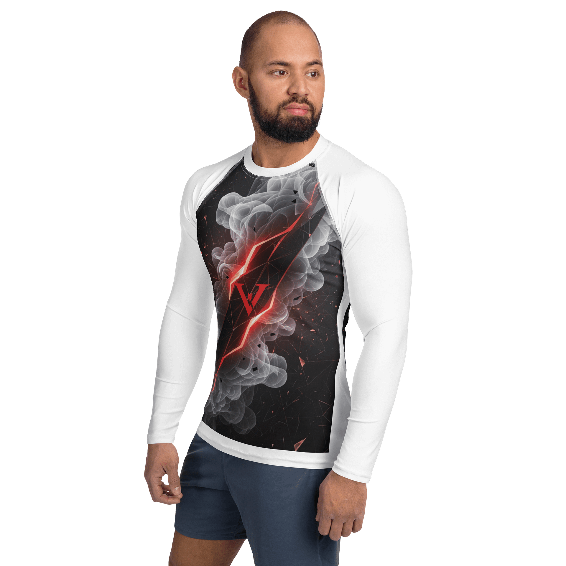 Smokey Red Rash Guard product image (2)