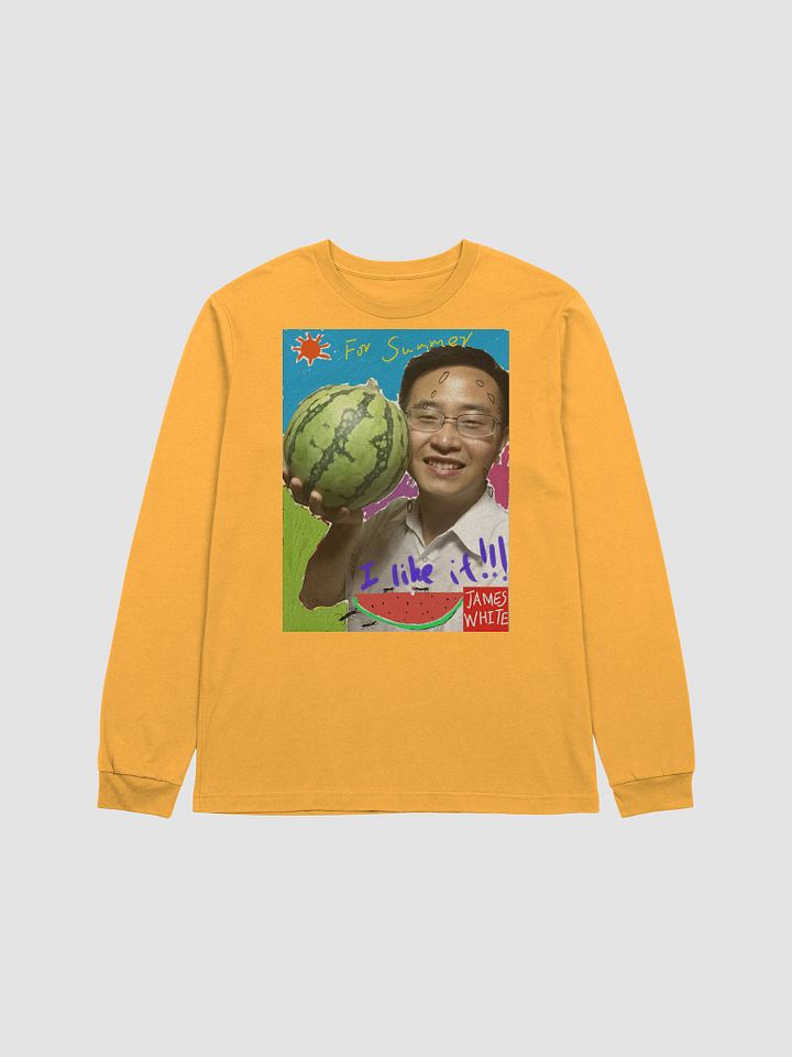 Bella+Canvas Supersoft Long Sleeve T-Shirt : watermelon product image (5)