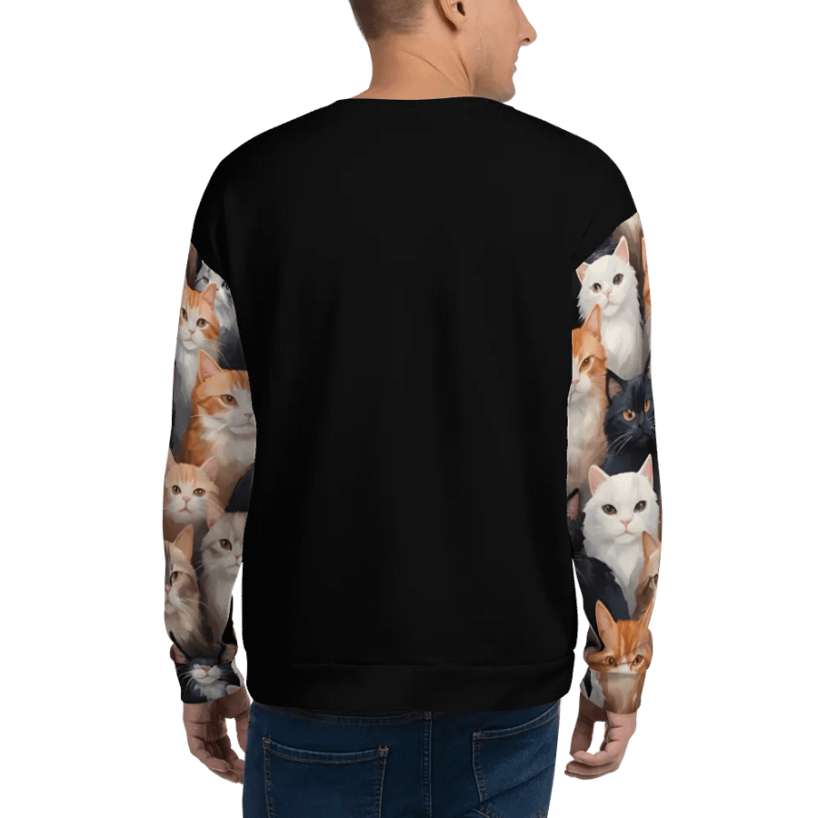Purrfectly Adorable Cat Lovers Unisex Sweatshirt product image (7)