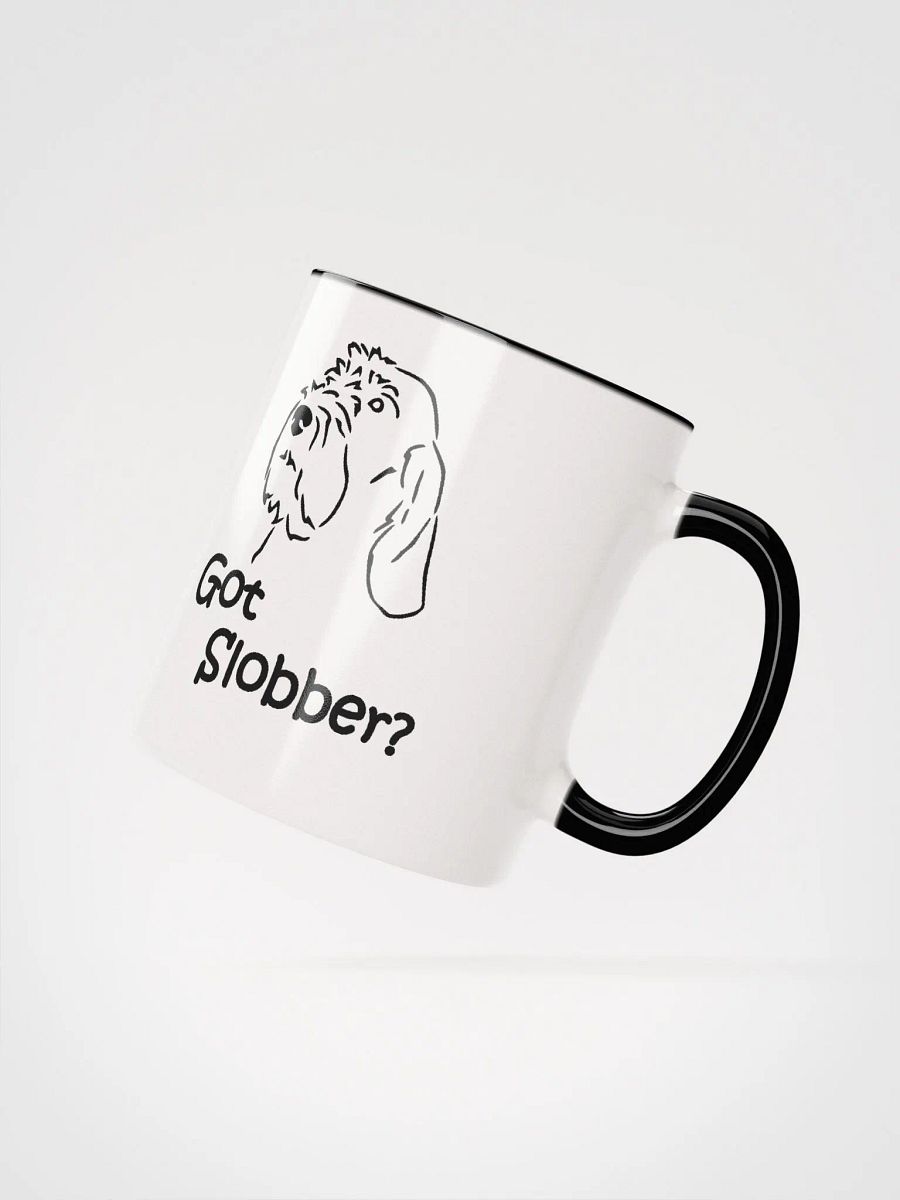 Funny Got Slobber Quote with Spinone Italiano Head Silhouette Mug product image (2)