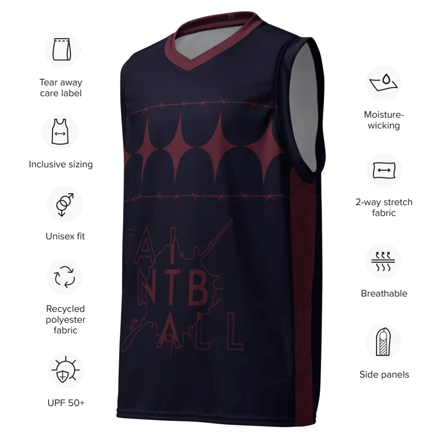 Splatter logo on barbwired diamonds product image (7)