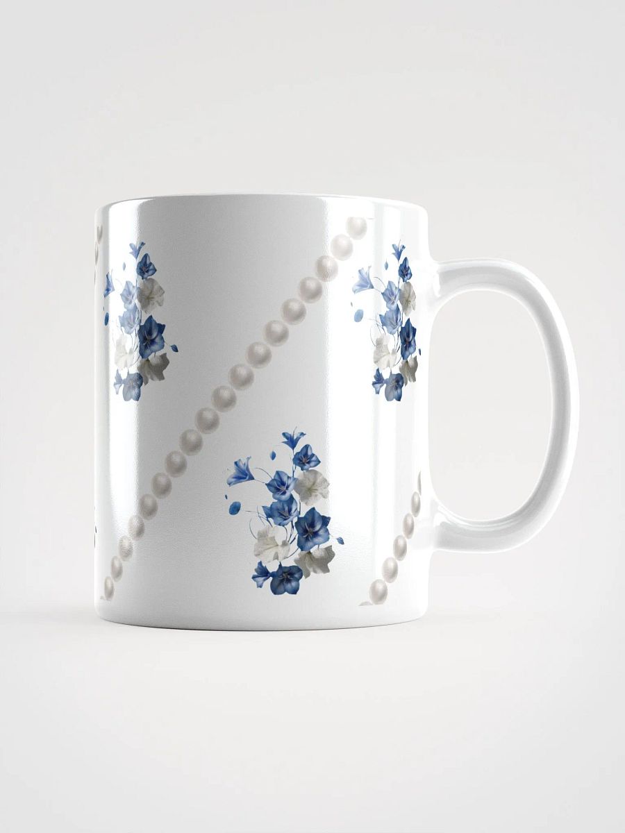 White With Blue Flowers Coffee Mug 11oz, 15oz and 20oz product image (1)