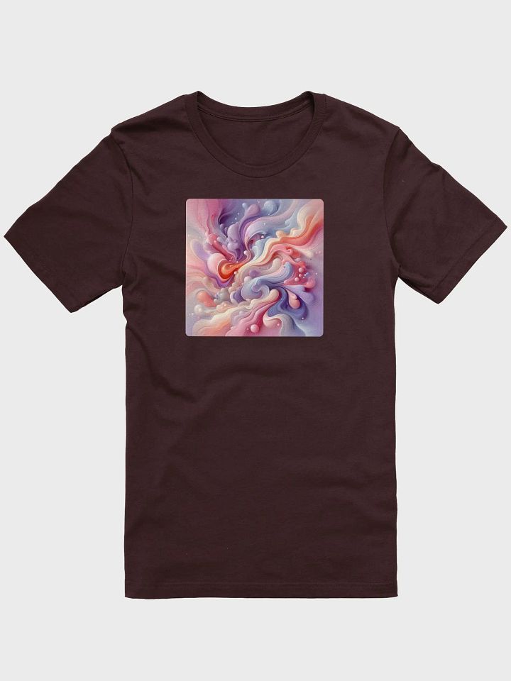Dreamy Swirls Pastel T-Shirt | AI Design abstract fluid product image (1)