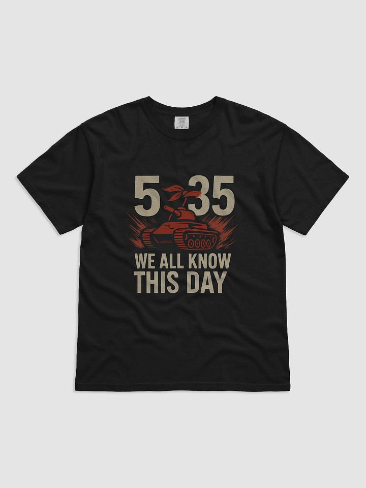 535系列T恤-六四【限量版】 product image (1)
