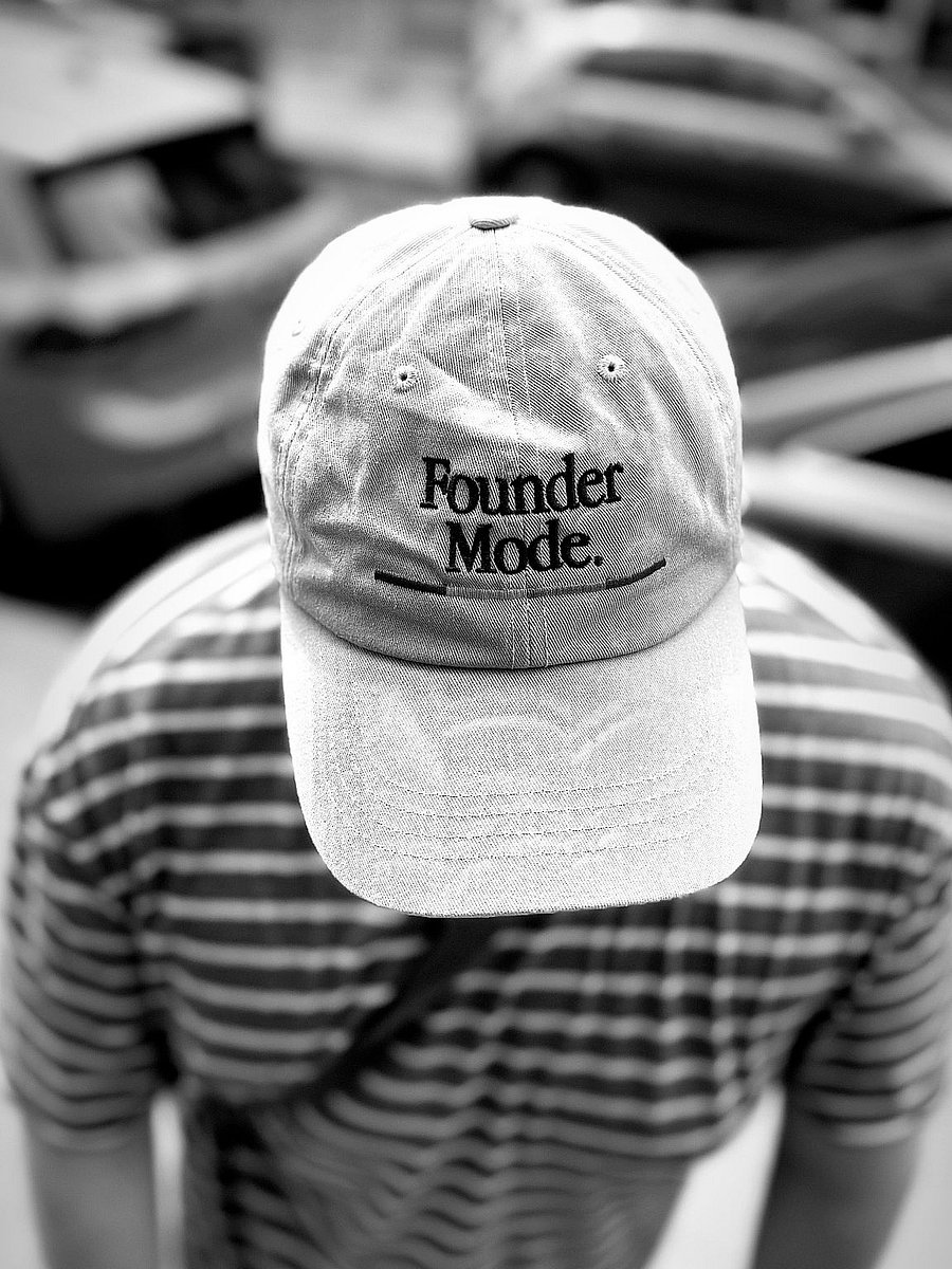 founder mode hat (100% cotton) product image (3)