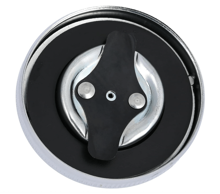 Tankdeckel mit Entlüftungsventil "Simme Ballern", Schwarz/Chrom product image (2)