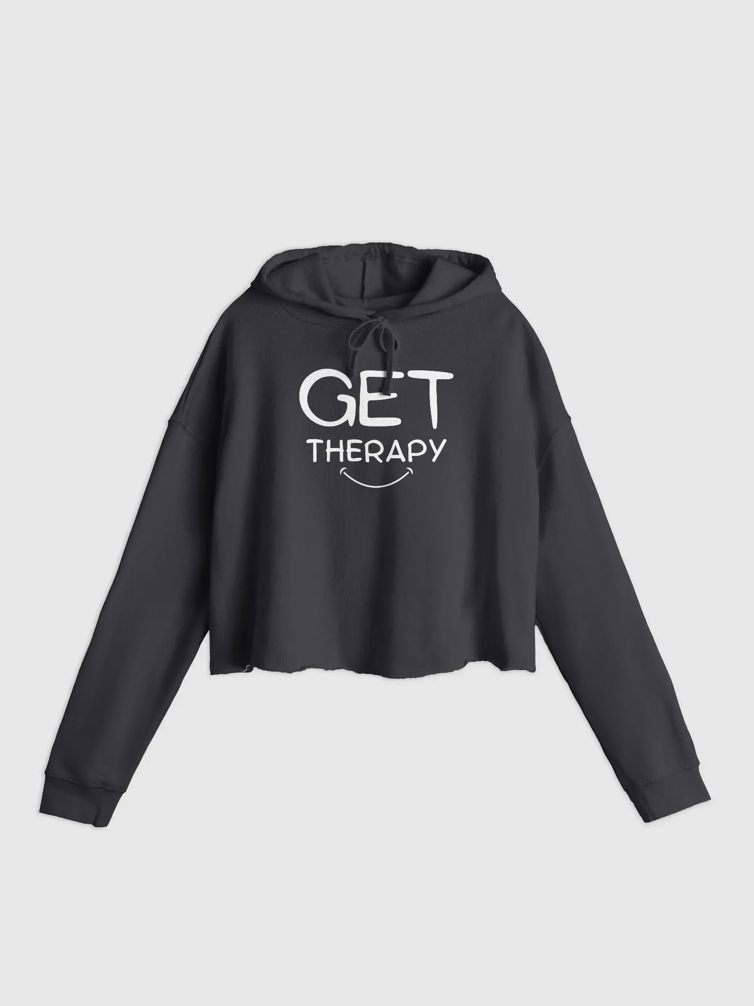 Get Therapy Lightweight Cropped Hoodie product image (1)