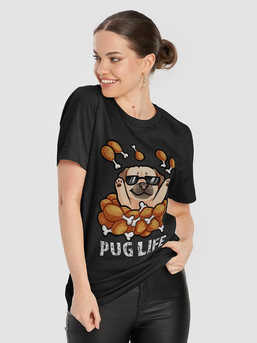 Pug Life V2 - Soft T-Shirt Dark product image (40)