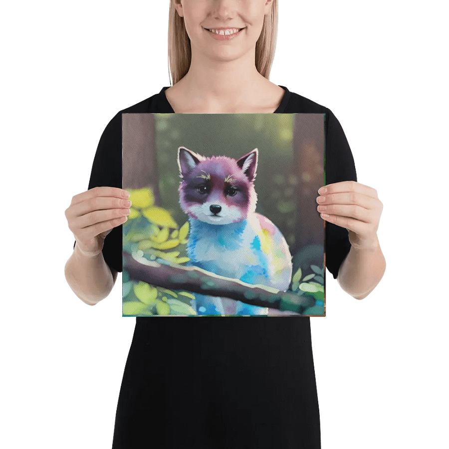 Cute Fox Digital Painting - v3 product image (2)