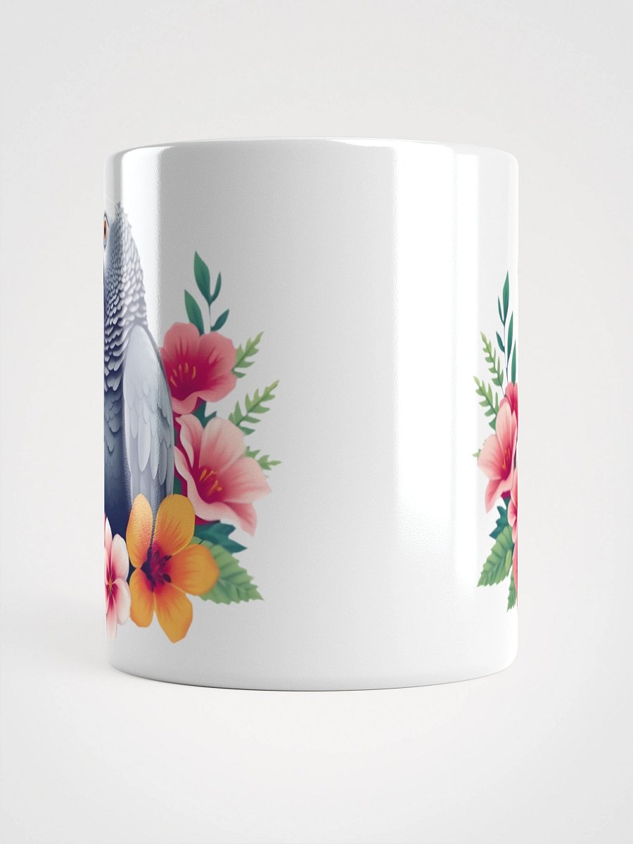 Floral African Grey Mug product image (15)