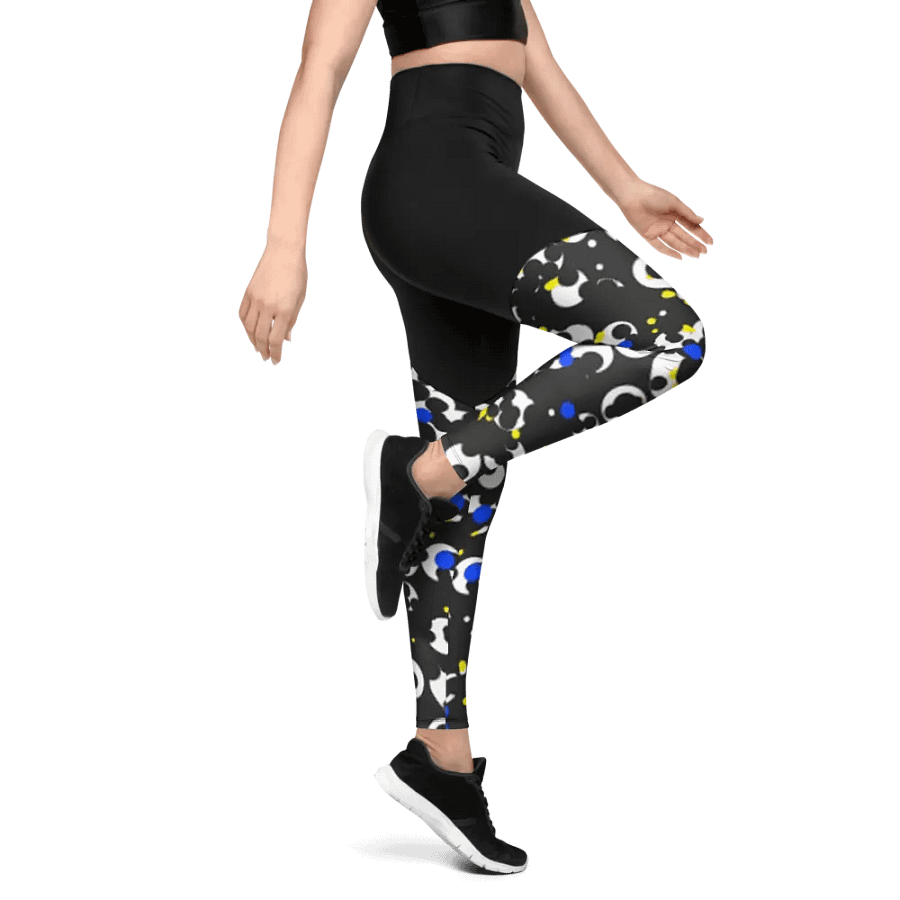 Drusella Watson's - Crescents - Sports Leggings With Pocket product image (7)
