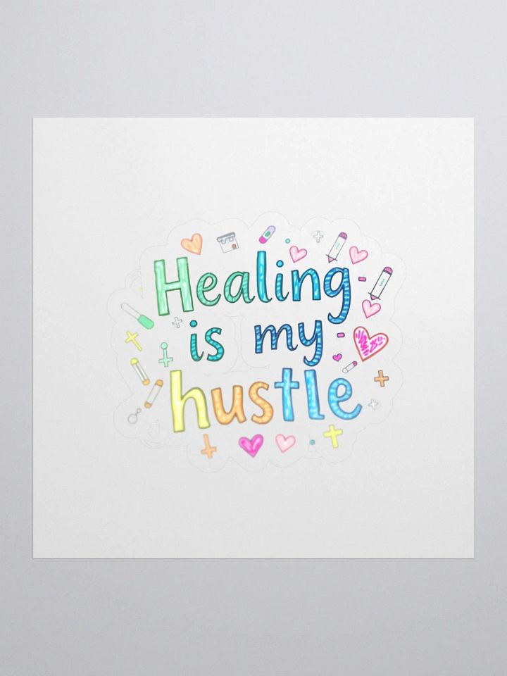 Healing Hustle Kiss Cut Stickers product image (1)