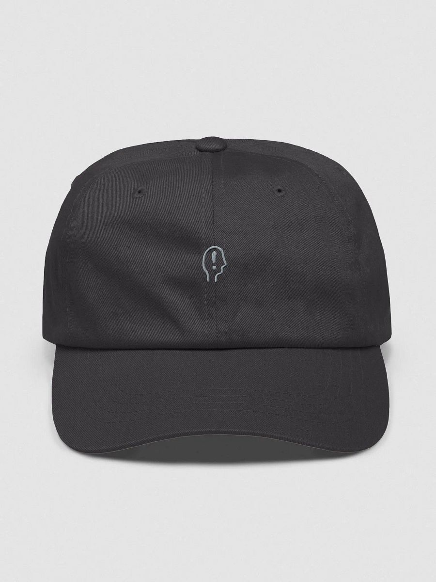 EXCLAIMING MENTALLY (sm. design, grey thread) classic dad hat product image (17)
