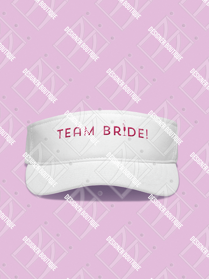 Team Bride Flexifit Visor product image (1)