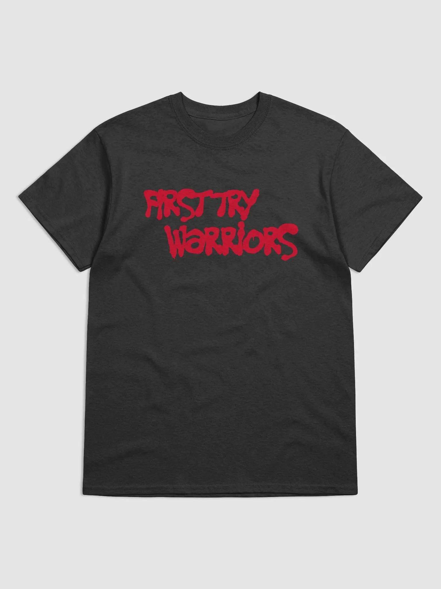 First Try Warriors T (front) product image (1)
