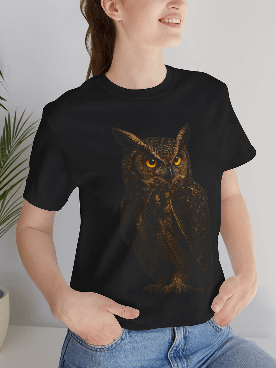 Mystic Owl Cotton T-Shirt product image (2)