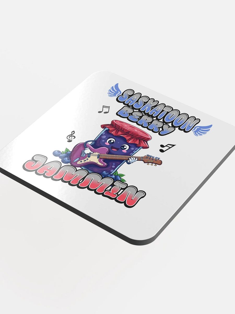Saskatoon Berry Jammin Jar Cork Coaster product image (4)