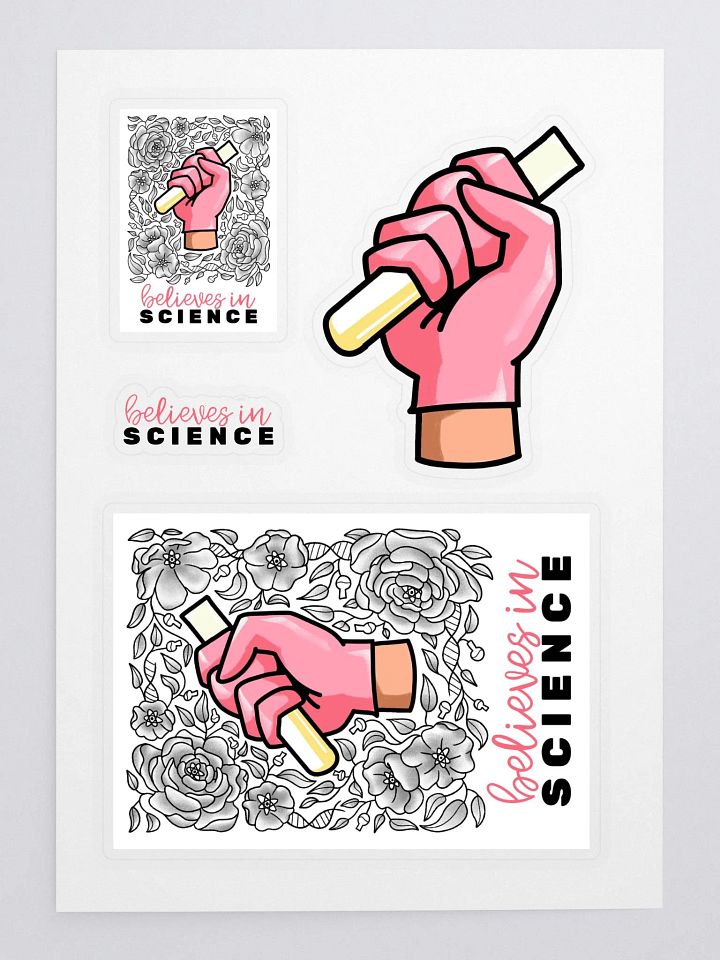 believes in science (stickers) product image (1)