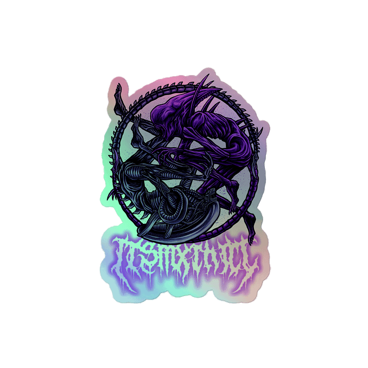 "Perfect Balance" Holographic Sticker product image (2)