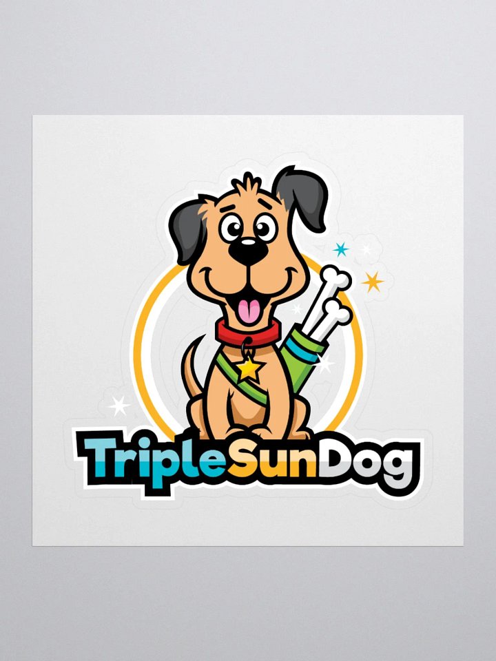 TripleSunDog Sticker product image (1)