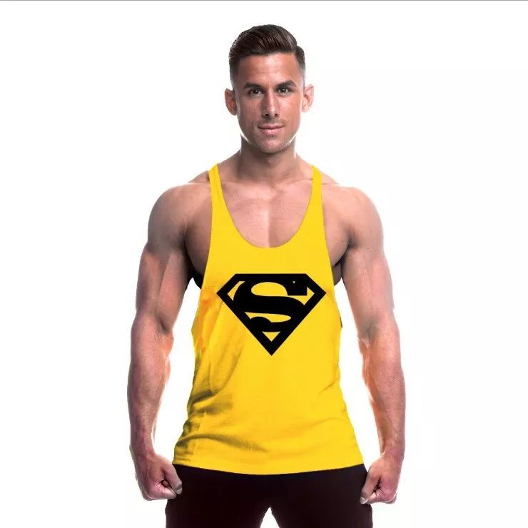 Men's Bodybuilding Tank Top Muscle T-Shirt Gym Fitness Stringer Shirts product image (3)