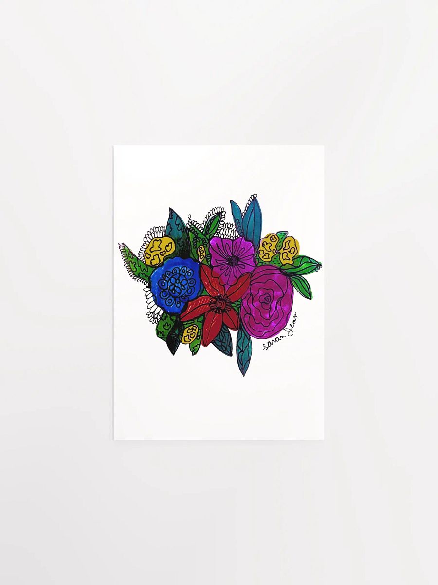 Okay Bouquet matte poster product image (2)