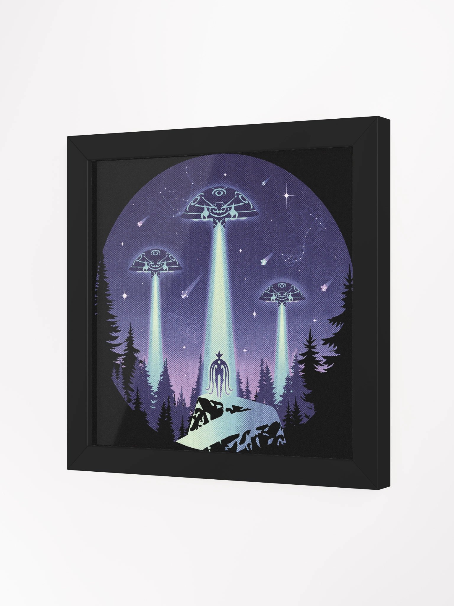 Invasion Violet Wall Art product image (2)