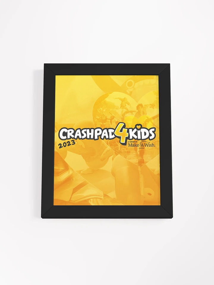 CrashPad4Kids 2023 Superstar Framed Poster product image (3)