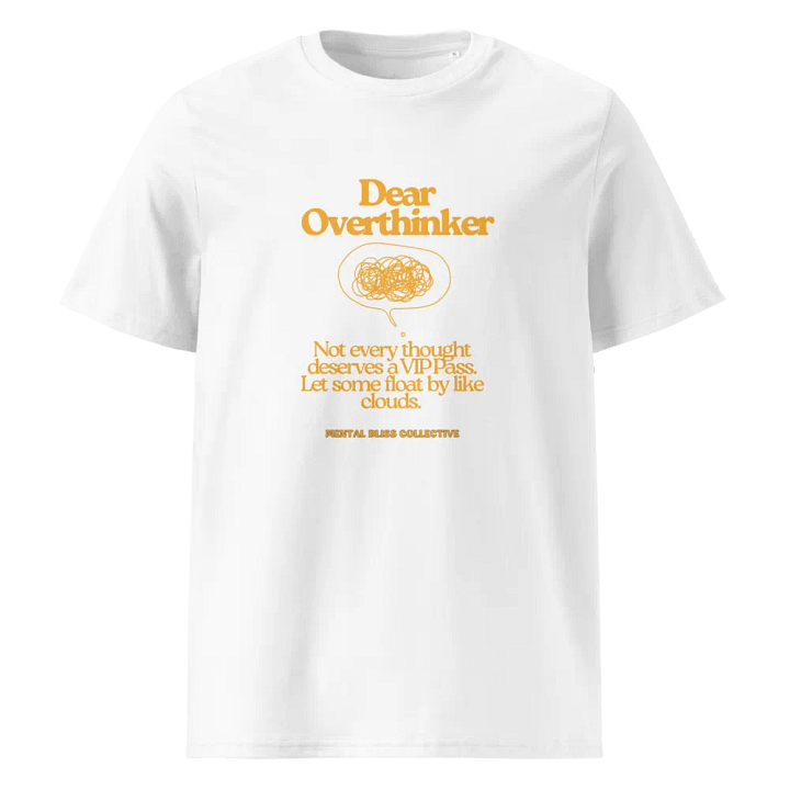 Dear Overthinker" Hoodie / T-Shirt - Let Go and Find Peace product image (16)