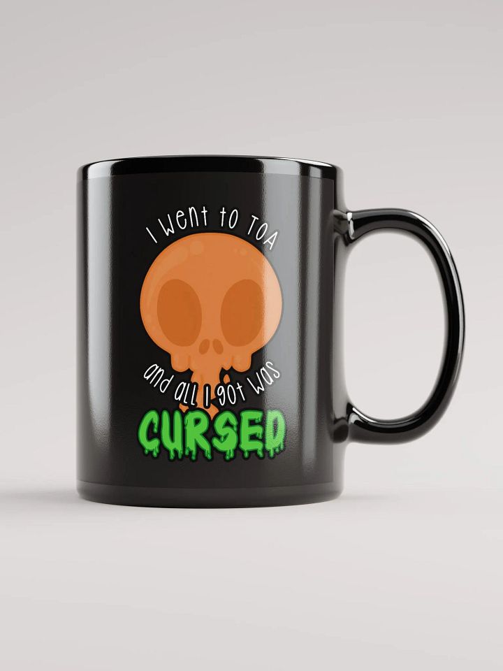 All I Got Was Cursed - Druid - Black Glossy Mug product image (1)