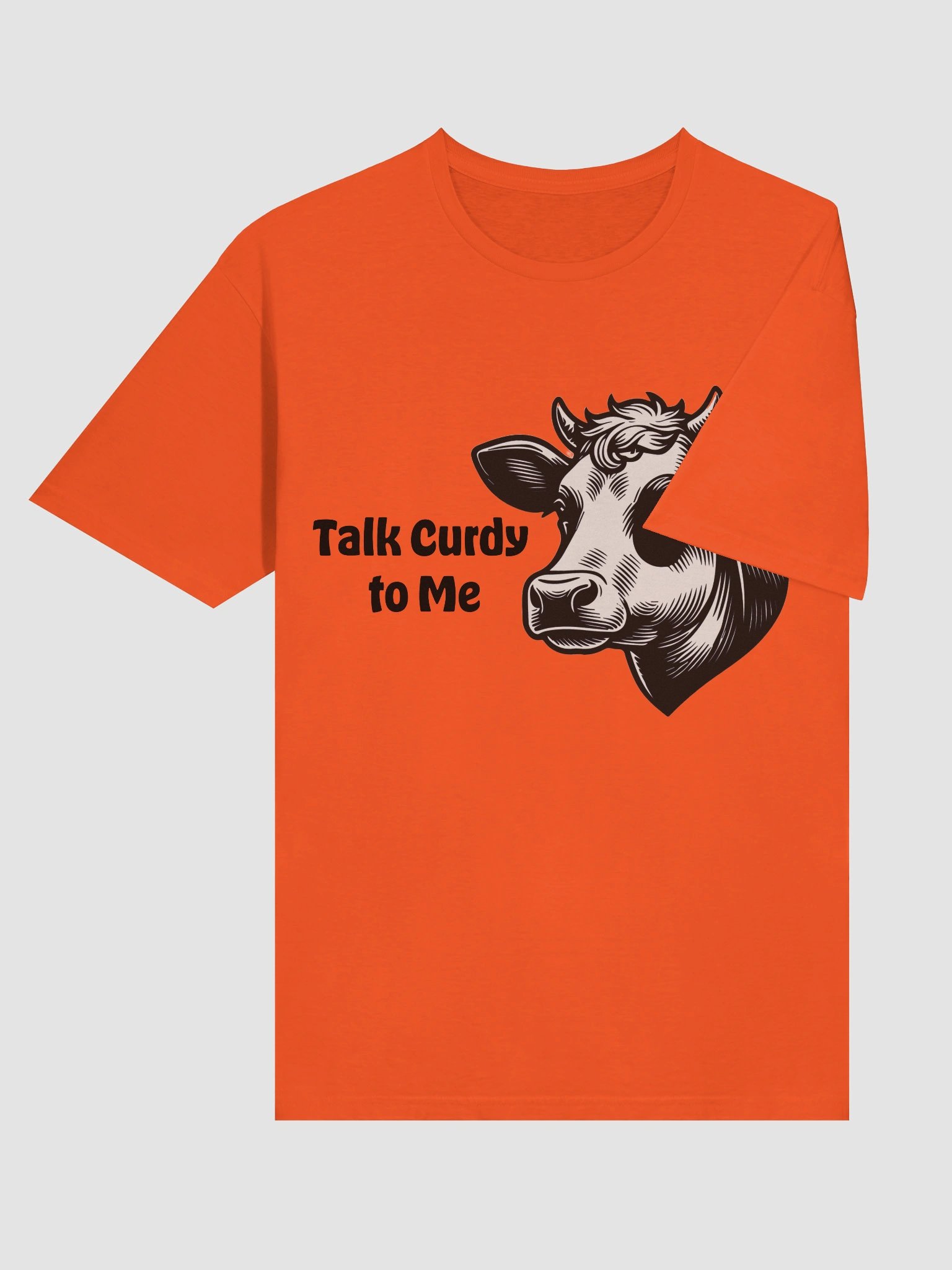 Talk Curdy to Me Cow T-Shirt product image (28)